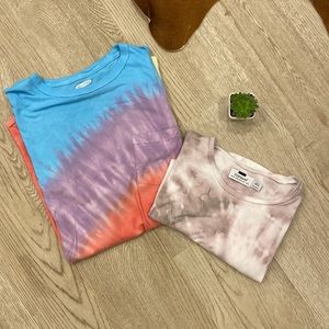 Tie-dye Shirts (Large and Medium)